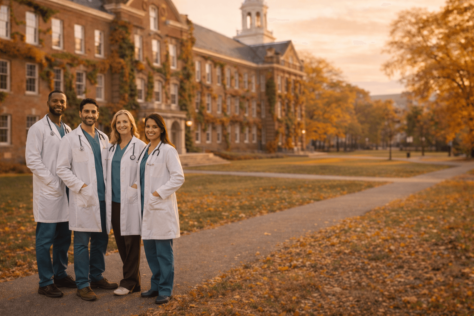 Vanguard Vitality provider with patient in a professional medical setting